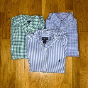 Polo by Ralph Lauren Boy’s Bundle of Dress Shirts - M (10-12)